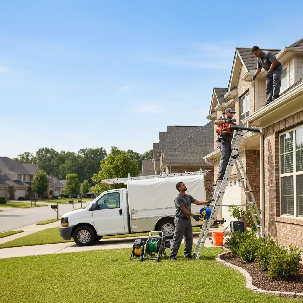 Home Gutter Service in Muenster, TX near me